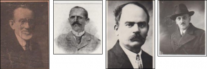 Zleva (stejně i níže): Hynek Holub, Tomeš Kaše, Alois Šefl a Václav Krampera.